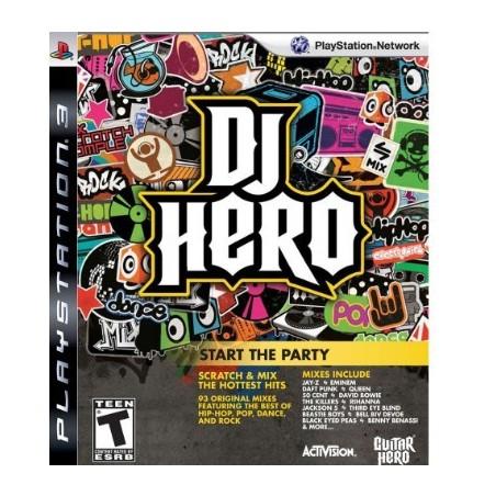 Jogo para Playstation 3 DJ HERO, usado