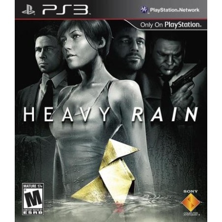 Jogo para Playstation 3 HEAVY RAIN, usado