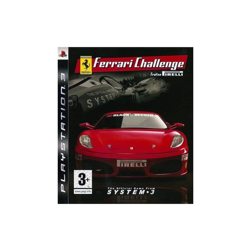Jogo para Playstation 3 FERRARI CHALLENGE TROFEO PIRELLI, usado