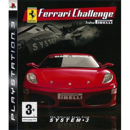 Jogo para Playstation 3 FERRARI CHALLENGE TROFEO PIRELLI, usado