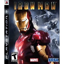 Jogo para Playstation 3 IRON MAN, usado