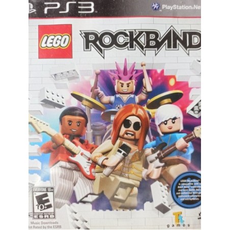 Jogo para Playstation 3 LEGO ROCKBAND, usado