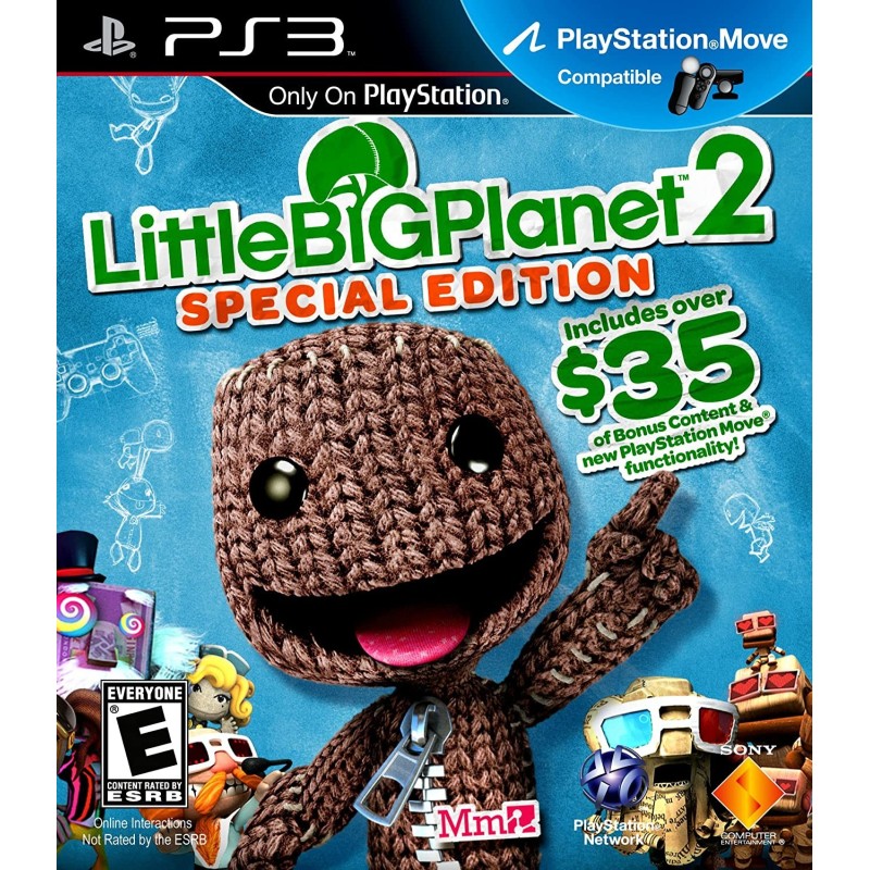 Jogo para Playstation 3 LITTLE BIG PLANET 2 SPECIAL EDITION, usado