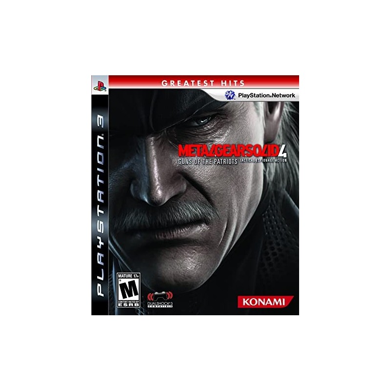 Jogo para Playstation 3 METAL GEAR SOLID 4 - GUNS OF PATRIOTS, usado