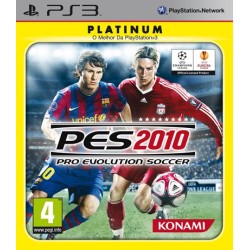 Jogo para Playstation 3 PRO EVOLUTION SOCCER 2010, usado