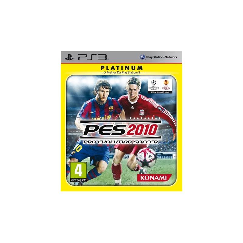 Jogo para Playstation 3 PRO EVOLUTION SOCCER 2010, usado