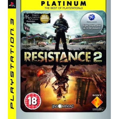 Jogo para Playstation 3 RESISTANCE 2, usado