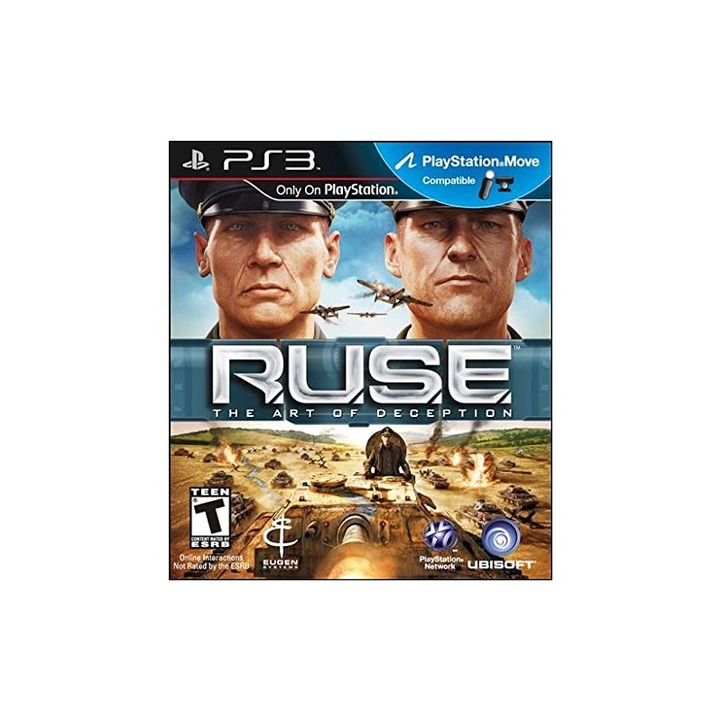 Jogo para Playstation 3 RUSE - THE ART OF DECEPTION, usado