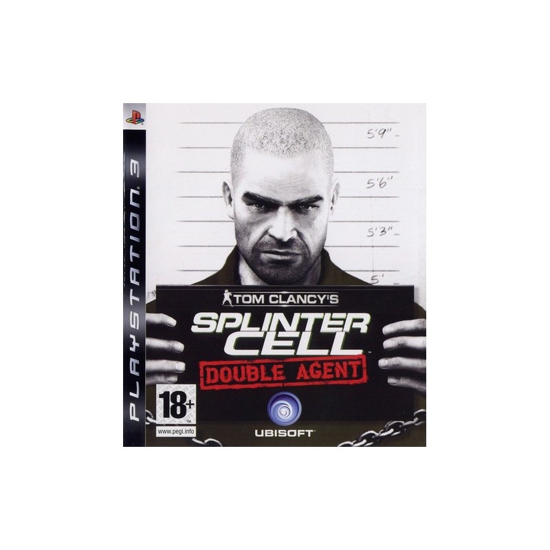 Jogo para Playstation 3 TOM CLANCY`S SPLINTER CELL DOUBLE AGENT, usado