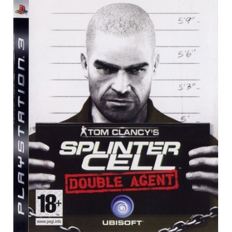 Jogo para Playstation 3 TOM CLANCY`S SPLINTER CELL DOUBLE AGENT, usado