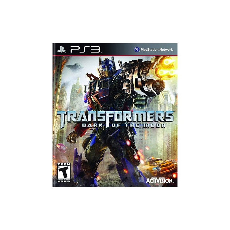 Jogo para Playstation 3 TRANSFORMERS - DARK OF THE MOON, usado