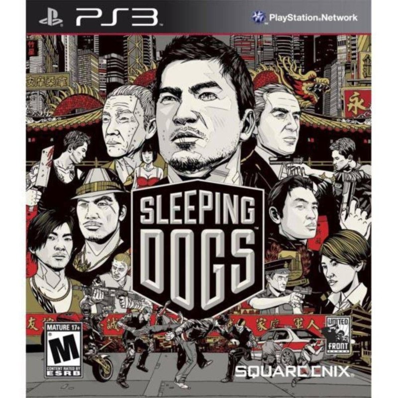 Jogo para Playstation 3 SLEEPING DOGS, usado