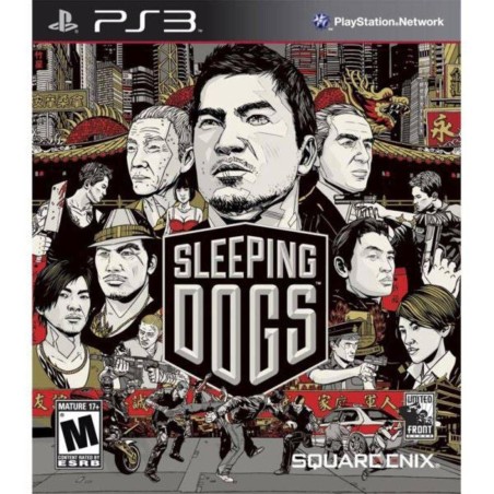 Jogo para Playstation 3 SLEEPING DOGS, usado