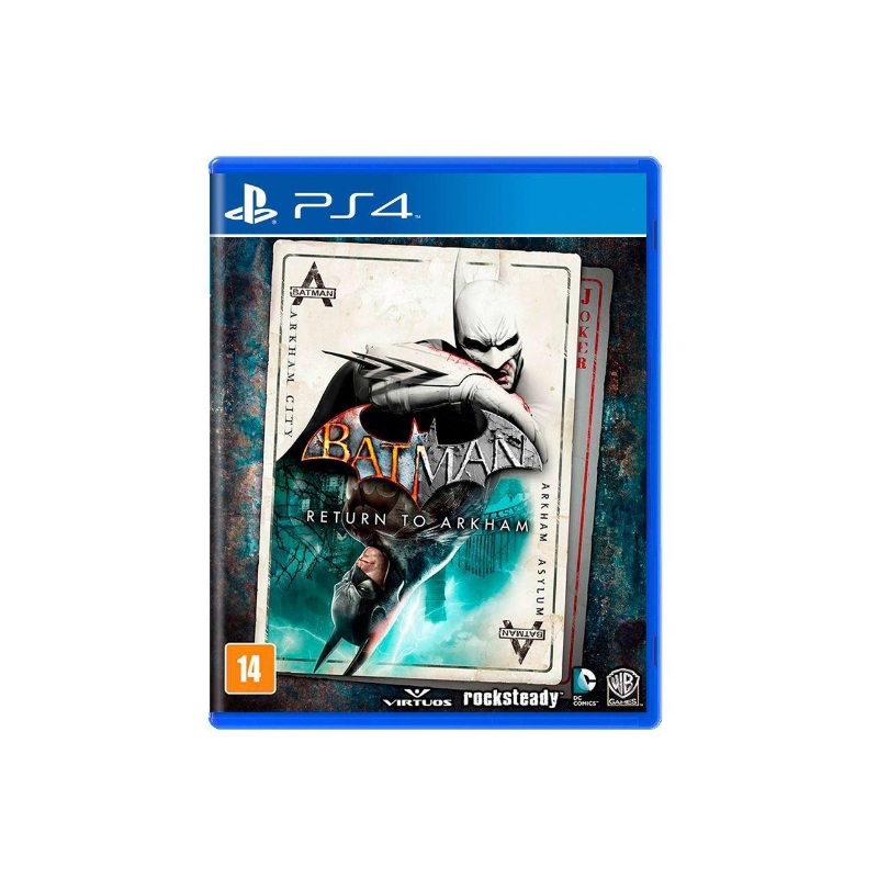 Jogo para Playstation 4 BATMAN RETURN TO ARKHAM, usado