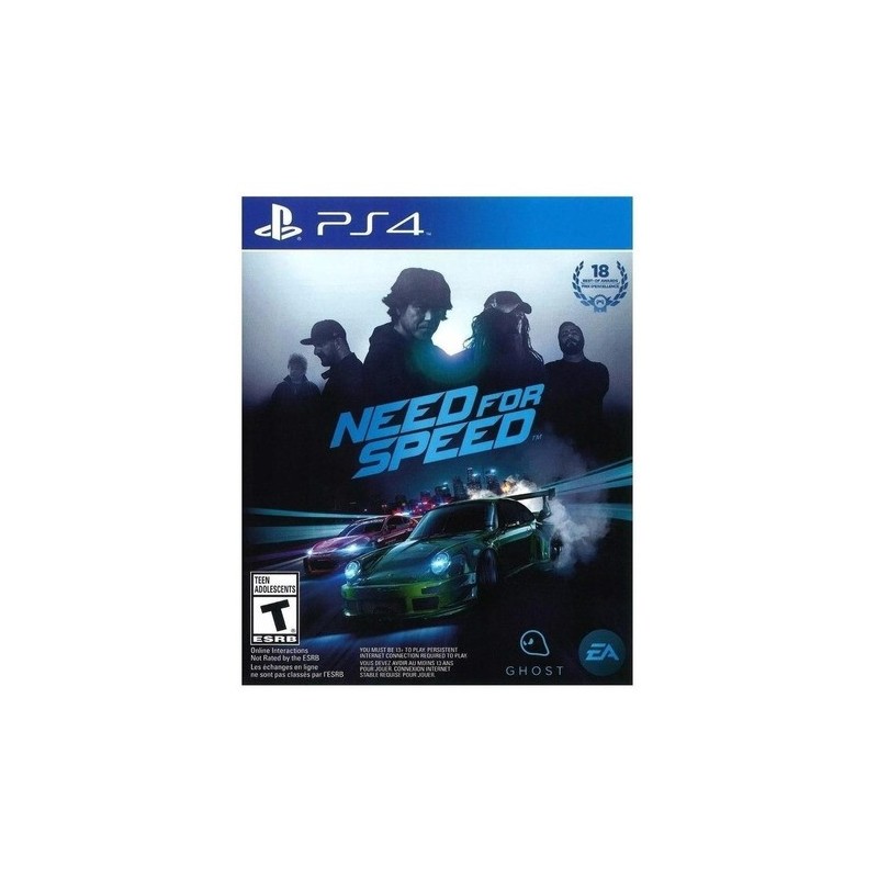 Jogo para Playstation 4 NEED FOR SPEED, usado