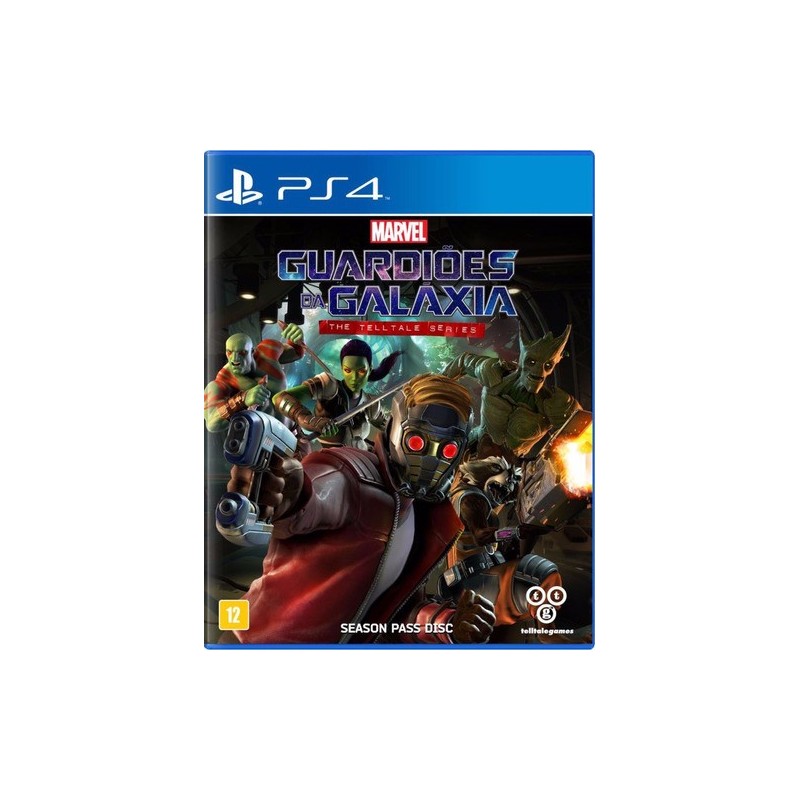 Jogo para Playstation 4 GUARDIÃÕES DA GALÁXIA - THE TELLTALE SERIES novo, lacrado