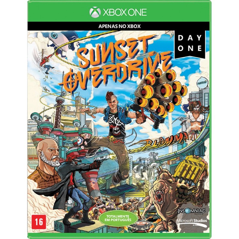 Jogo para XBOX One SUNSET OVERDRIVE - EDIÇÃO DAY ONE, usado