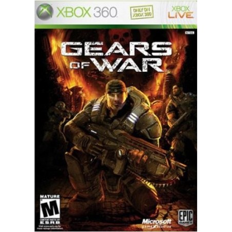 Jogo para XBOX 360 GEARS OF WAR, usado, NTSC