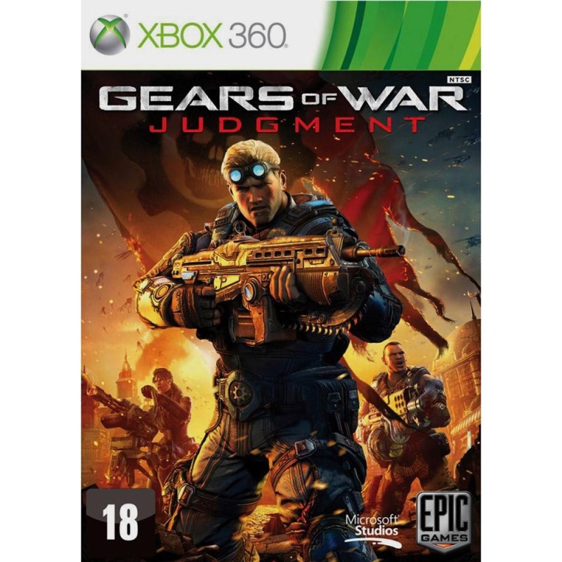 Jogo para XBOX 360 GEARS OF WAR JUDGMENT, usado, NTSC