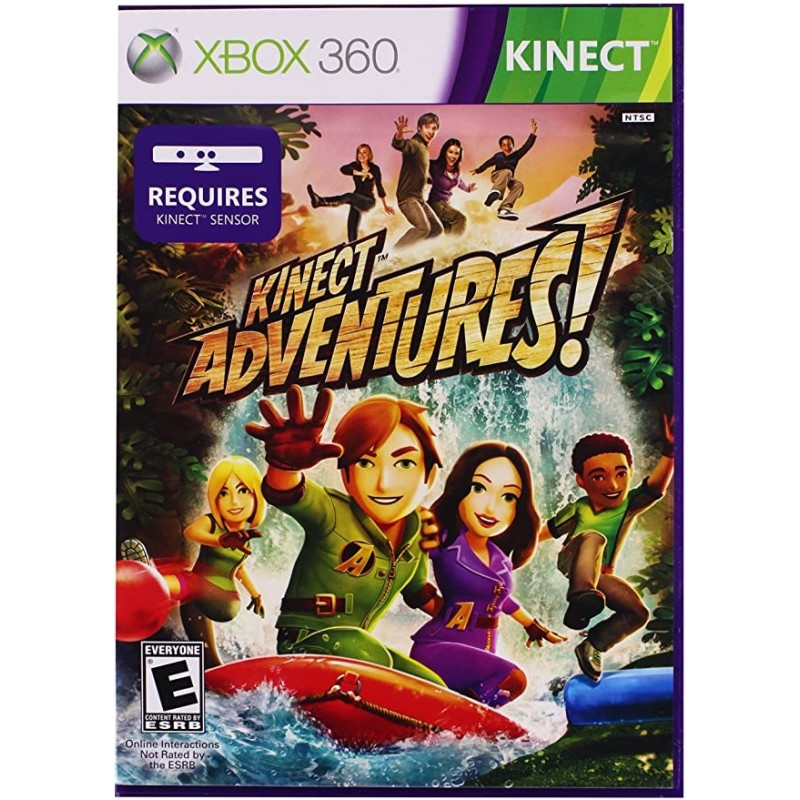 Jogo para XBOX 360 KINECT ADVENTURES, usado, NTSC