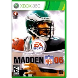 Jogo para XBOX 360 MADDEN 06, usado, NTSC