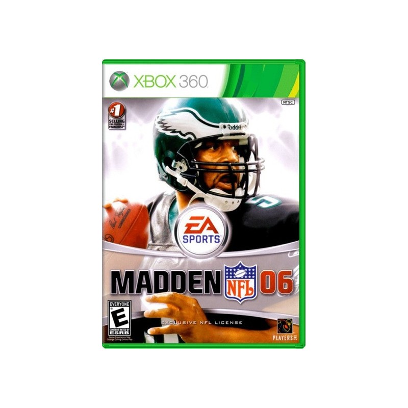 Jogo para XBOX 360 MADDEN 06, usado, NTSC