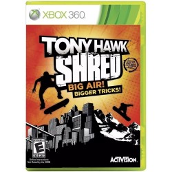 Jogo para XBOX 360 TONY HAWK SHRED - BIG AIR! BIGGER TRICKS!, usado, PAL