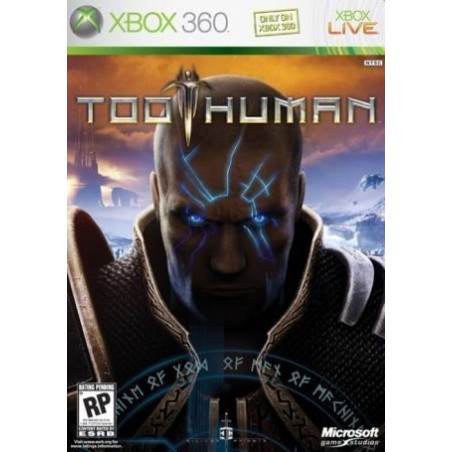 Jogo para XBOX 360 TOO HUMAN, usado, NTSC