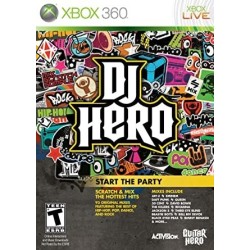 Jogo para XBOX 360 DJ HERO novo, lacrado, PAL