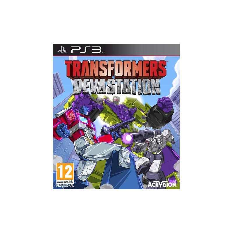 Jogo para Playstation 3 TRANSFORMERS DEVASTATION, novo, lacrado