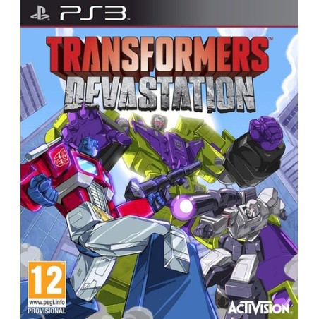 Jogo para Playstation 3 TRANSFORMERS DEVASTATION, novo, lacrado