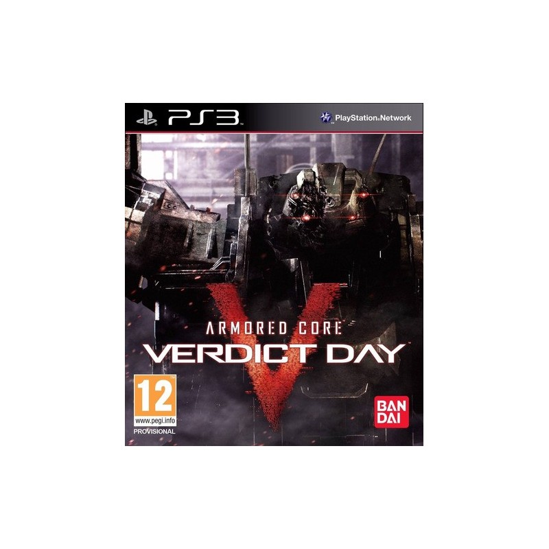 Jogo para Playstation 3 ARMORED CORE VERDICT DAY, novo, lacrado