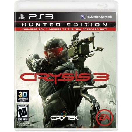Jogo para Playstation 3 CRYSIS 3 HUNTER EDITION, usado